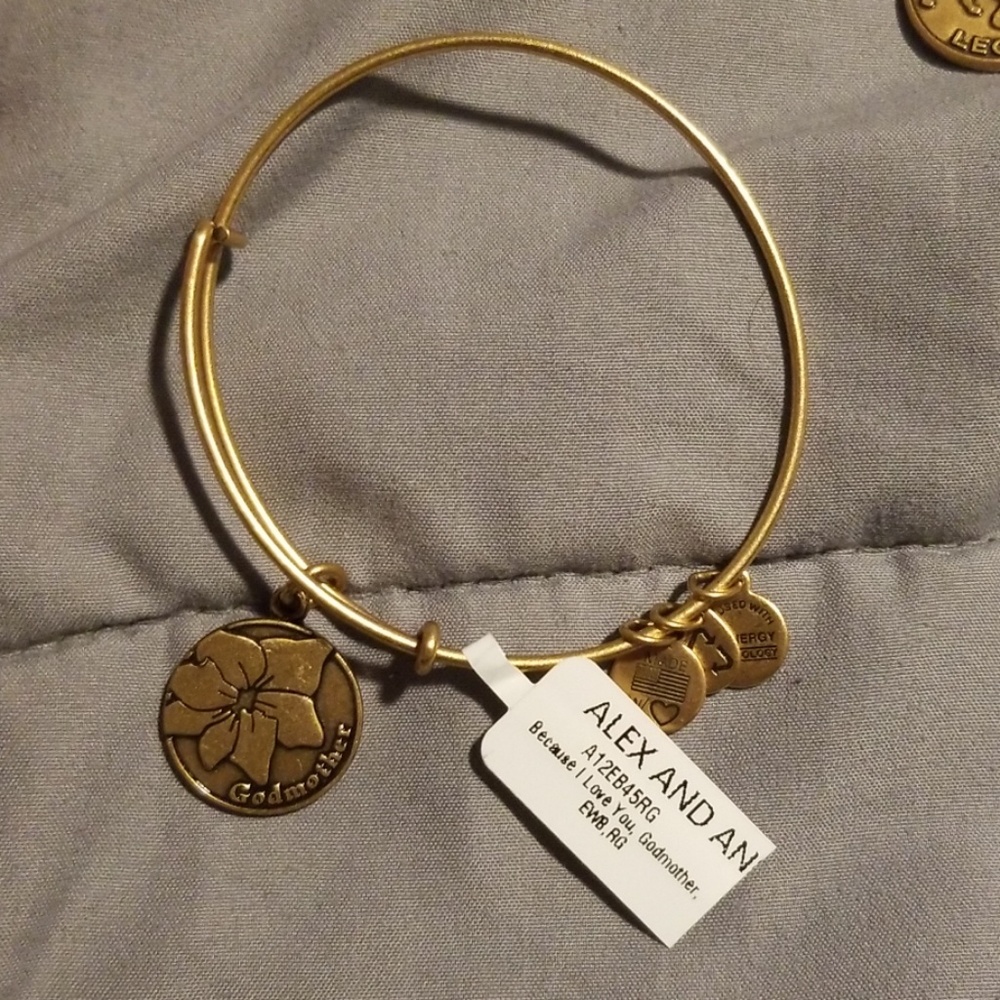 Godmother Alex and Ani braclet has box